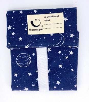 Moon and Stars REUSABLE SANDWICH WRAPPER!