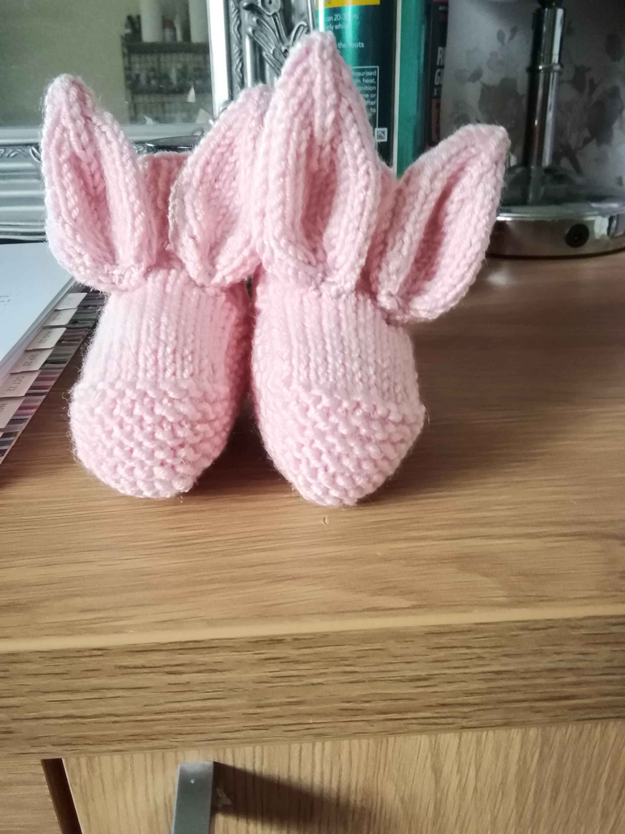 Bunny booties 